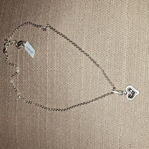 New Brighton Alcazar Blanc Heart Necklace, NWT